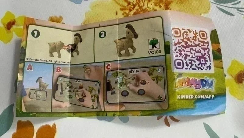 Speelfiguur Kinder Natoons Parasaurolophus - VC103 Kinder #Kindermv – photo 5